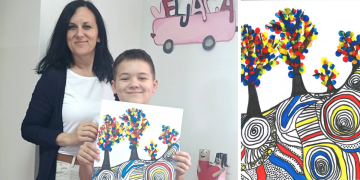 Ovo je dječak zbog čijeg će likovnog rada naša županija dobiti posve novu šumu!