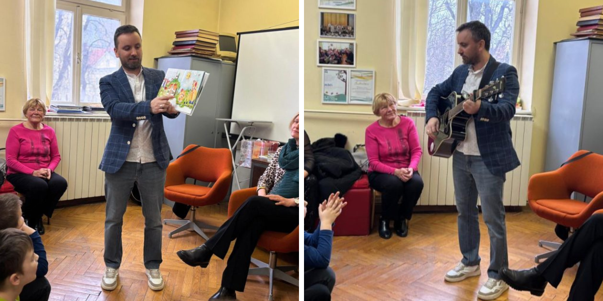 Naš svestrani sugrađanin izdao prvu autorsku pjesmu, a svi ga dobro poznaju po dječjim slikovnicama