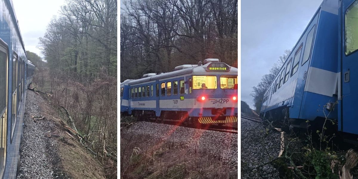 Objavljeni detalji jučerašnje nesreće na željezničkoj pruzi, evo zašto je došlo do izlijetanja s tračnica