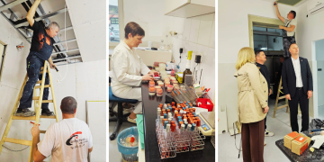 I TOGA IMA Usred velikih građevinski radova, laboratorij radi kao švicarska urica. Pogledajte ovaj spoj nespojivog!