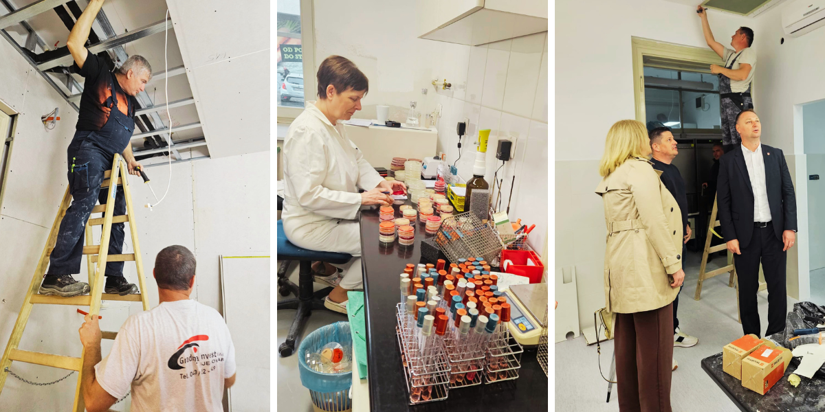 I TOGA IMA Usred velikih građevinski radova, laboratorij radi kao švicarska urica. Pogledajte ovaj spoj nespojivog!