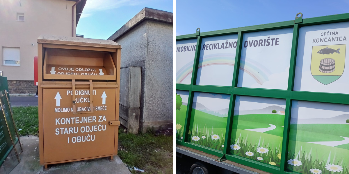 Končanica ima dobro organiziran sustav odvoza i odlaganja