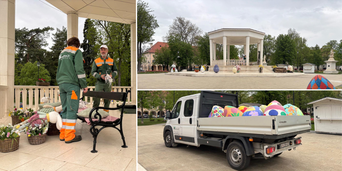 Kraj uskrsne čarolije: Ukrasi nestaju iz centra grada