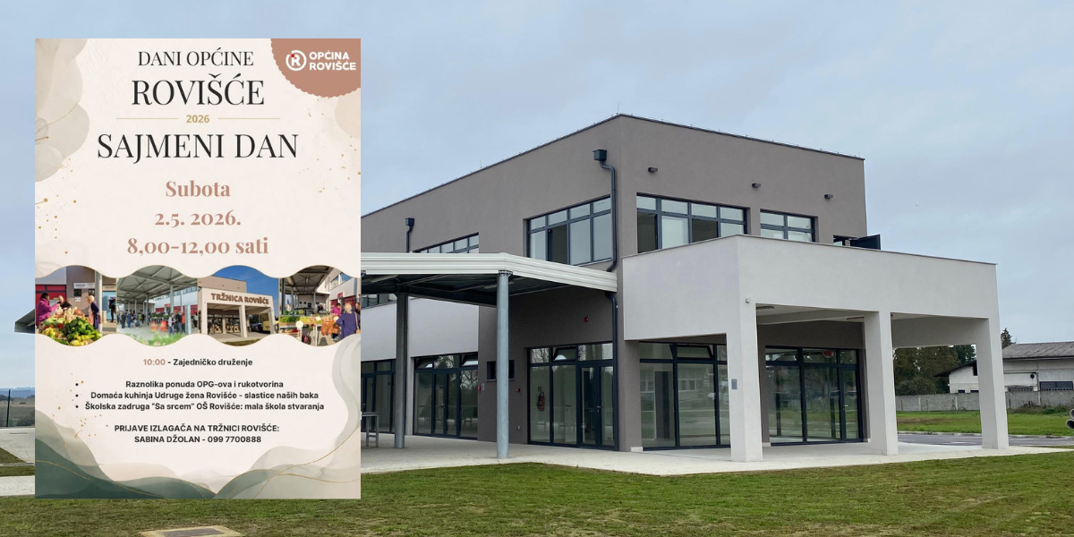 Ako volite domaće proizvode, ovo je mjesto na kojem želite biti u subotu