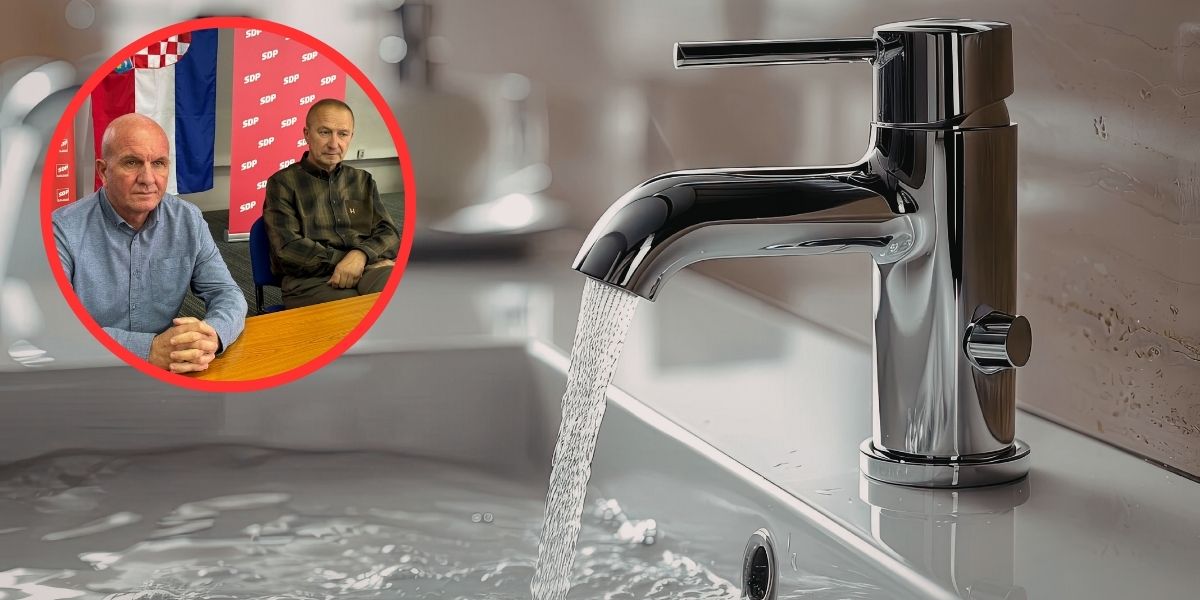 SDP ogorčen: 'Oprao nas hladan tuš, tko će odgovarati za rast cijena vode?'