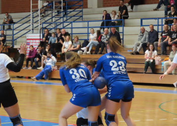 FOTO: ŽRK Bjelovar “izrudario” pobjedu protiv labinskog Rudara i nastavio bitku za treće mjesto