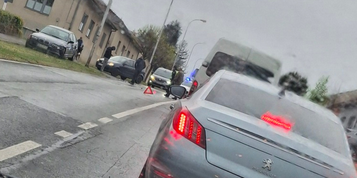 Oprez na cesti: Zbog nesreće stvorila se gužva na ulazu u grad