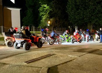 Motori probudili kraj u zoru: Ovako izgleda Moto budnica u Novoj Rači