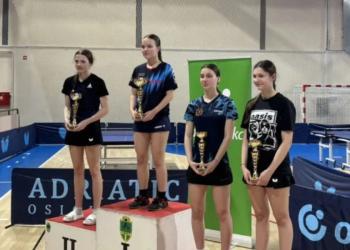 Dvije igračice bjelovarskog Stolnoteniskog kluba među najboljima u Hrvatskoj!