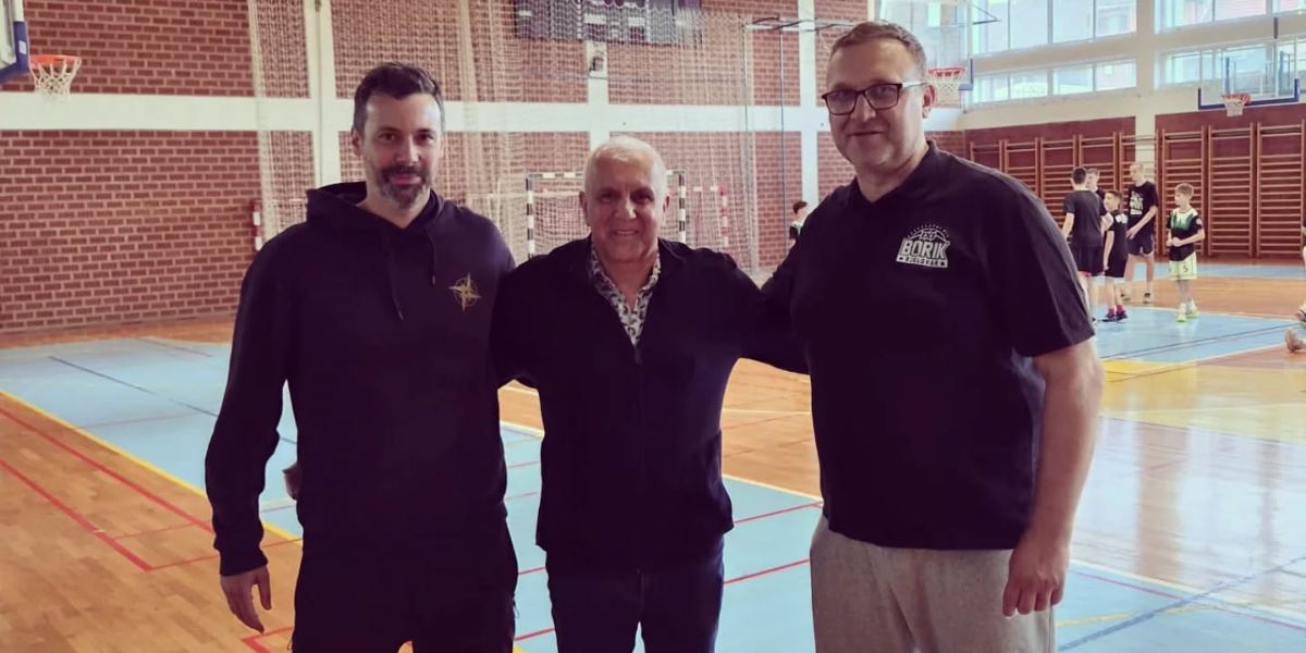 Posjet kojem se nisu nadali: Željko Obradović na treningu bjelovarskog Košarkaškog kluba Borik!