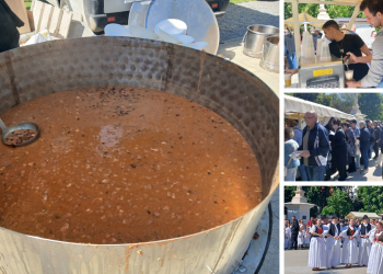 [FOTO] Miris graha proširio se centrom: Pogledajte kako je bilo na proslavi