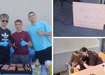 [FOTO] Učenici zasukali rukave, prodavali i zrak i to sve za svoju školu