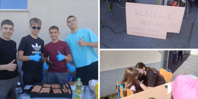 [FOTO] Učenici zasukali rukave, prodavali i zrak i to sve za svoju školu