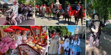 [FOTO] Subotnje jutro u znaku domaće kuhinje, husara, oldtimera: Prošetali smo Terezijanom