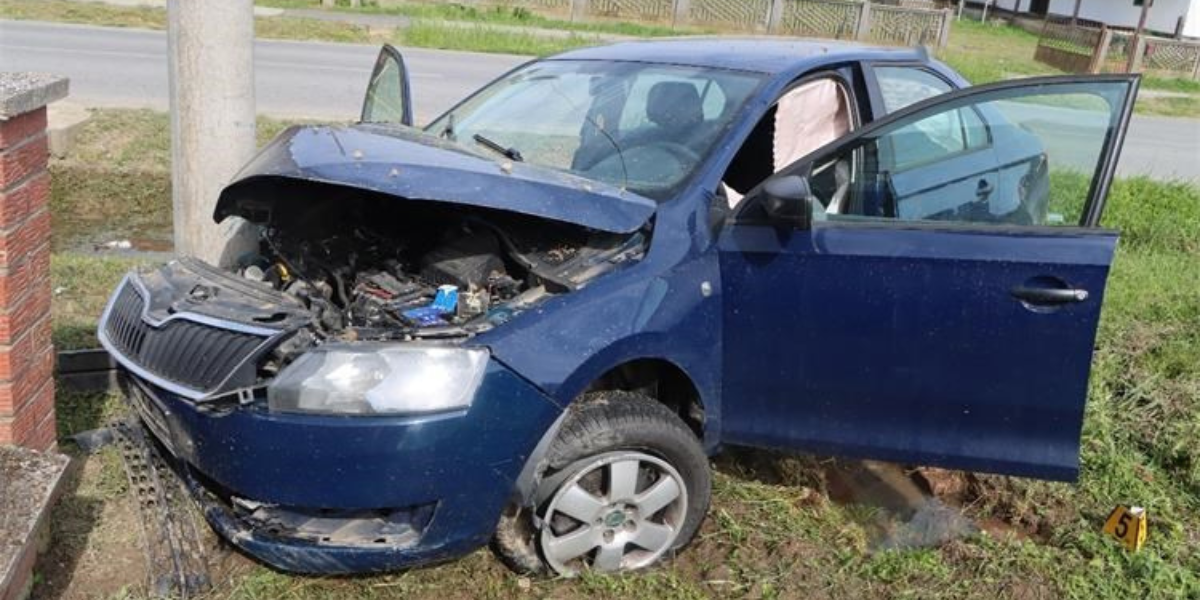 Udario u hidrant pa u betonski stup: Poznati detalji teške nesreće kod Bjelovara