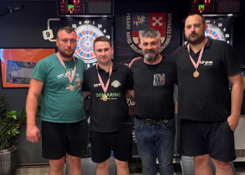 Kristijan Puškaš pokorio konkurenciju na trećem turniru ovogodišnje bjelovarske ljetne pikado lige, parovi Franjiću i Ciku