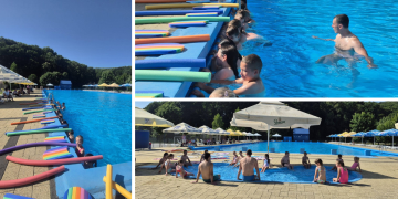 [FOTO] Mali plivači hrabro svladavaju prve zaveslaje: Općina i ove godine omogućila besplatnu školu plivanja
