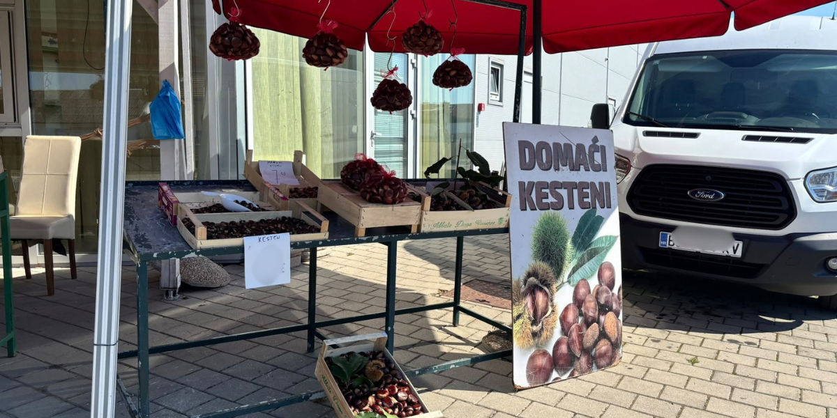 Prvi kesteni stigli u grad, evo pokojoj ih cijeni možete kupiti