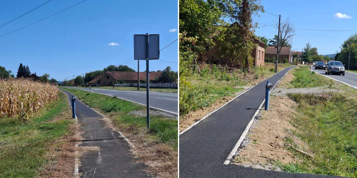 Pješačka staza kroz Končanicu uskoro u cijelosti asfaltirana