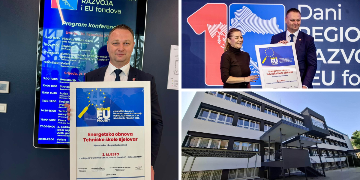 Imamo razloga za slavlje: Naša škola među najboljim EU projektima u Hrvatskoj