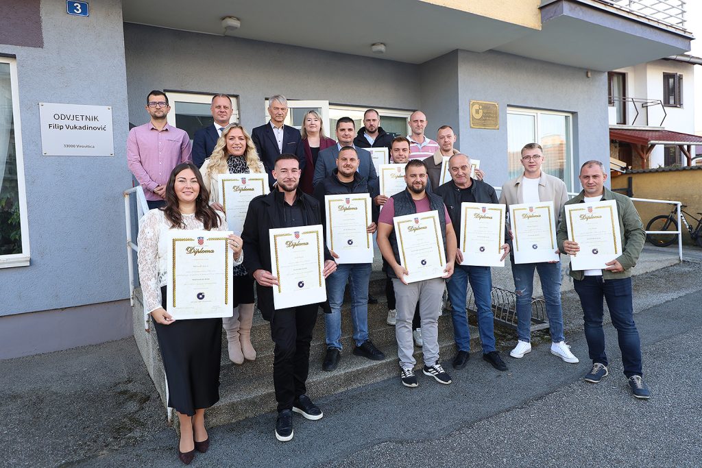 Dodjela majstorskih diploma u Virovitici