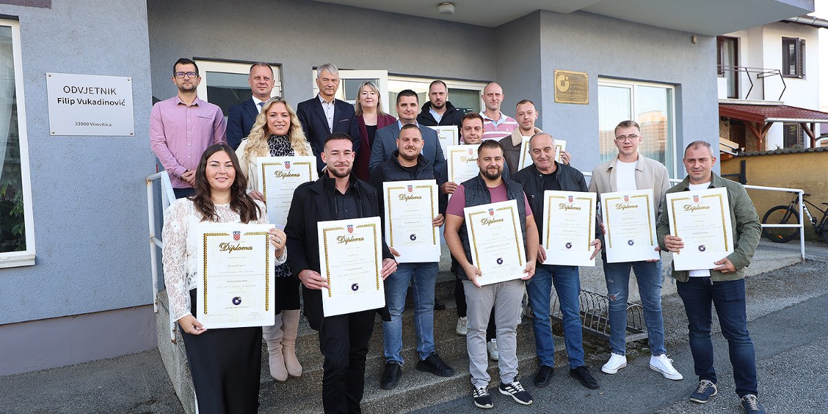 Dodjela majstorskih diploma u Virovitici